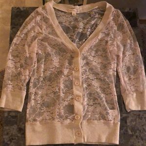 Lace cardigan